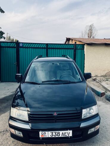 багажник на крышу степвагон: Mitsubishi Space Wagon: 1999 г., 2 л, Механика, Бензин, Минивэн