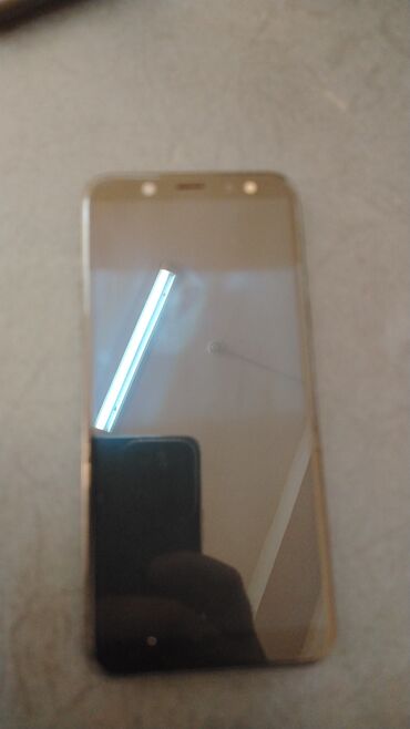 Elektronika: Samsung Galaxy A6, 32 GB, rəng - Qara, Sensor, Barmaq izi, İki sim kartlı