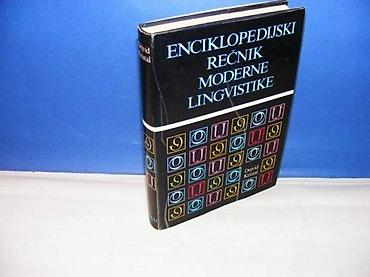 mikrofon bluetooth: Enciklopedijski rečnik moderne lingvistike, Dejvid Kristal Nolit 1988 — 1