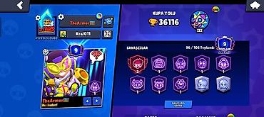 sexsi geyim: Brawl Stars hesabı – yüksək trofeyli və zəngin kontentli - Kupa yolu — 1