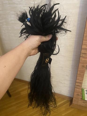 Gözəllik və sağlamlıq: 200 gram qara dolğun saç 1 ay taxılıb. 450 azn almışdım keyfiyetdi — 1