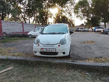 devo tiko: Daewoo Matiz: 2001 г., 0.8 л, Механика, Бензин, Хэтчбэк — 2