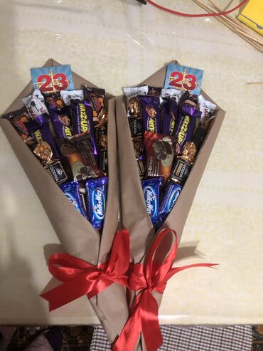 Букеты из конфет!!!отличный подарок на 23 февраля,а также на 8