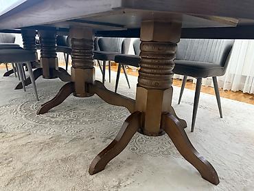 study table: Стол для зала, Б/у, Складная, Овальная — 3
