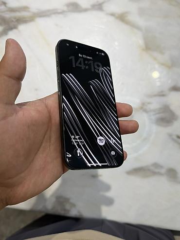 IPhone 16 Pro, Б/у, 256 ГБ, Графит, Кабель, 90 %