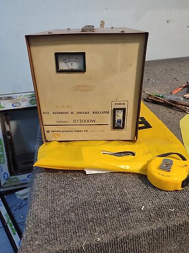power kabel: Məhsul: Tam avtomatik AC gərginlik tənzimləyicisi (stabilizator) — 1