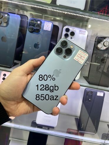 Apple iPhone: IPhone 15 Pro Max, 256 GB, Göy, Face ID — 8