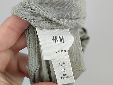 bluzki serduszko: H&M L.O.G.G., T-shirt damski, rozmiar XL — 4