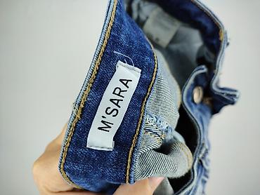 jeansy drill: M.Sara, Jeansy damskie, rozmiar M — 4