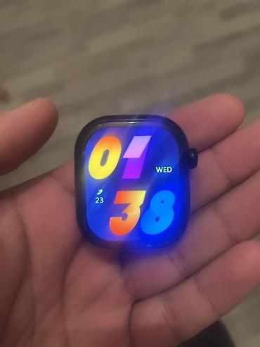 sato smart watch: Ağıllı saat – tam sensorlu rəngli ekranlı, kvadrat korpuslu model — 1
