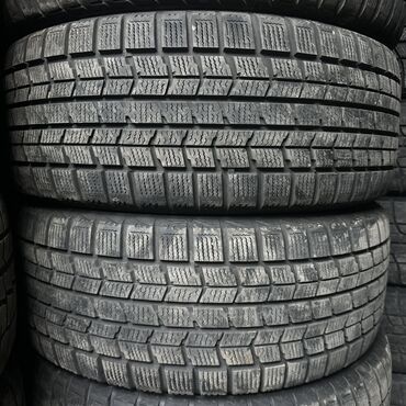 Шины: Шины 225 / 55 / R 17, Зима, Б/у, Пара, Легковые, Япония, Dunlop