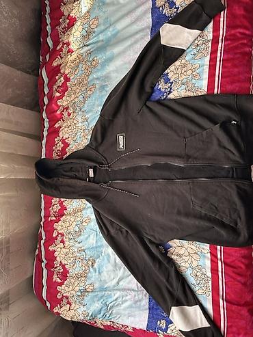 puma толстовки: Худи, С надписью, Удлиненная модель, Б/у, 2XL — 1