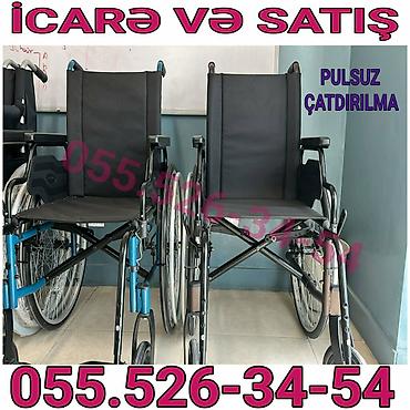 elil arabalari: Müəllikli əlil arabası – icarə və satış xidməti. Xüsusiyyətlər: - — 2