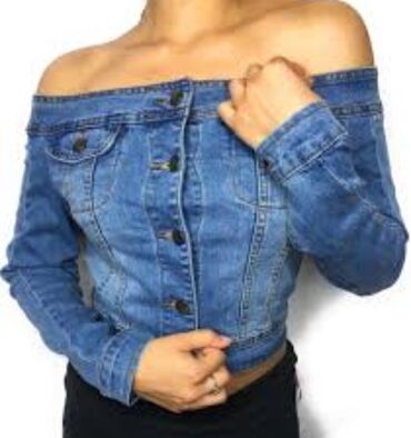 teksas jakne ženske: AMISU Teksas jaknica zanimljivog kroja.
Velicina M