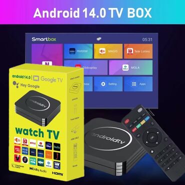 iptv azerbaycan kanalları 2023: Yeni Smart TV boks TV box 2 GB / 16 GB, Android, Pulsuz çatdırılma, Ödənişli çatdırılma, Rayonlara çatdırılma