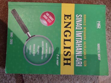nərgiz nəcəf 250 sınaq qiyməti: İngilis dili sınaq imtahanları kitabı.İçi temizdir.20 yanvar ve