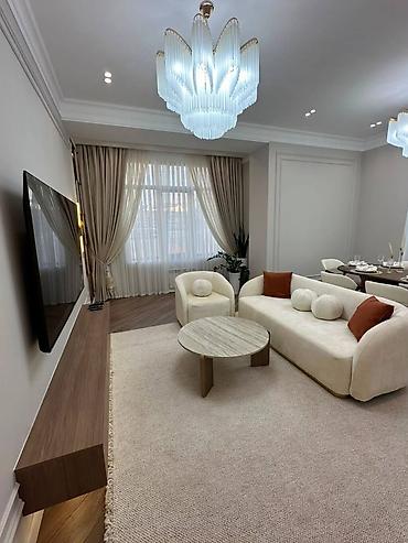 восточный парк 2: 2 комнаты, 75 м², Асанбай мкр Элитка, 1 этаж, Дизайнерский ремонт — 8
