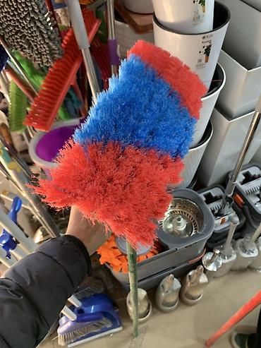 screen cleaner: Щетка-метла для пола с длинной ручкой - Широкая рабочая часть с — 2