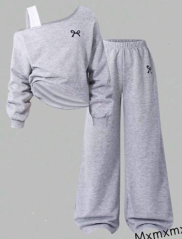 link: Ženski komplet trenerke – duks + pantalone širokih nogavica 2700din S — 3