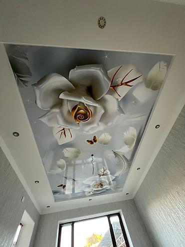 Другие строительные материалы: Натяжные потолки город ош Глянсвый матовый 3д 5д любой турун жасайбыз — 26