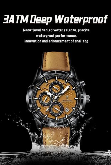lux premium: ⌚ Poedagar 692 — gündəlik istifadə və klassik stil üçün ideal kişi — 3