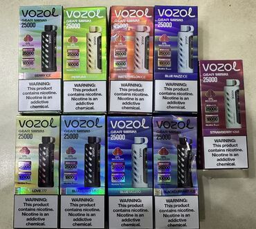 siqaret satışı: Vozol Gear 25k - elektron siqaret qəlyan 25 min tüstü- məhdud sayda