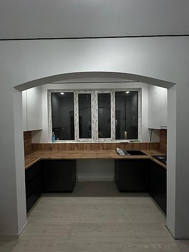 Кухонные гарнитуры: Кухонный гарнитур, Новый, цвет - Белый, ДСП, Бесплатная доставка — 15