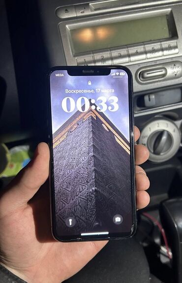 дисплей на x: IPhone X, Б/у, 64 ГБ, Черный, 100 %