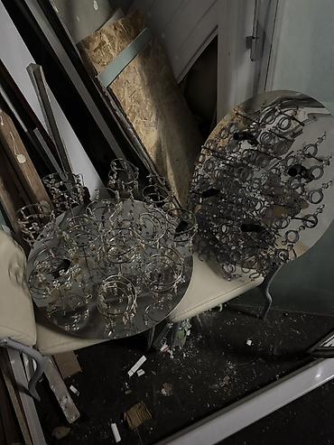 damci: Çılçıraq, 10 və daha çox lampa, Metal — 5