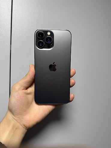 макс: IPhone 13 Pro Max, Б/у, 512 ГБ, Графит, 81 % — 2