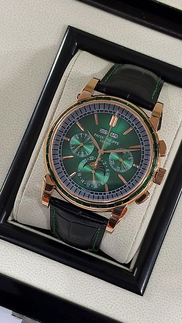 don modeleri: Yeni, Qol saatı, Patek Phillipe, rəng - Yaşıl — 1