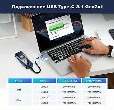 Другие комплектующие: Внешний бокс ACASIS Air Box для твердотельных накопителей М.2 NVMe — 5