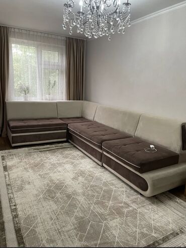 квартира берилет 5мкр: 2 комнаты, 48 м², 104 серия, 4 этаж, Евроремонт