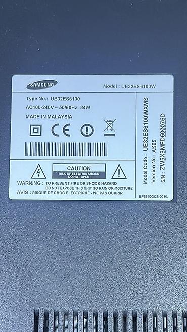 ТВ и видео: Б/у Телевизор Samsung LED экран 32" Самовывоз — 2