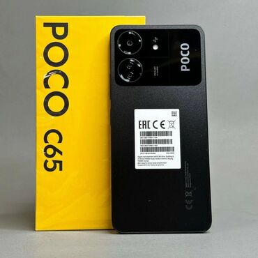 Poco: Poco C55, Новый, 128 ГБ, цвет - Черный, 2 SIM