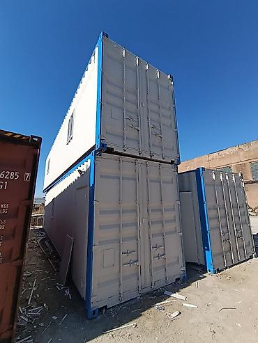 konteyner satıram: 20 fut dəmir konteyner-ofis Xüsusiyyətlər: - Ölçü: 20 ft (6.00 x 2.4 — 2