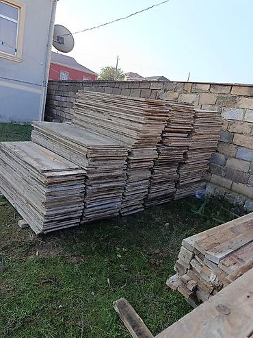 taxta dibçək: Taxta materialları — dik 1.8 lik ( razmer 40sm-50 sm-in 1.52 ye boy — 1