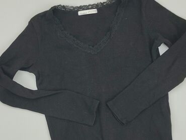 bluzki czarne oversize: Blouse, Pull and Bear, L (EU 40), condition - Very good