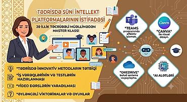 tarix muəllimi vakansiya: Tədris prosesində süni intellekt platformalarının tətbiqi — 1
