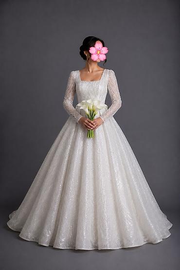 лом золото: Сверкающее свадебное платье To be Bride (США),размер 44-48✨️ Продаю — 1