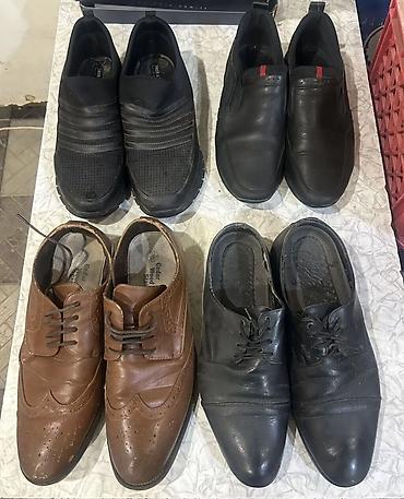 qış botinkaları: Kişi ayaqqabıları paketi Müxtəlif üslubda kişi ayaqqabılarından — 2