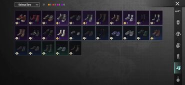 Oyun diskləri: Bu video oyunu PUBG Mobile oyununda istifadə olunan müxtəlif geyim — 4