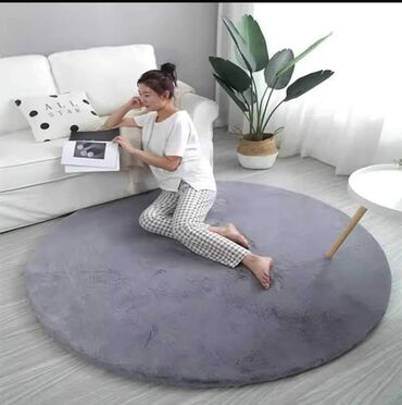 puzle tepih: Carpet, Round, color - Purple