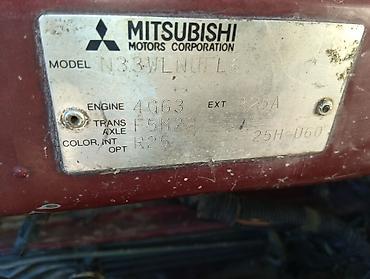 кузов степвагон: Mitsubishi Space Wagon: 1993 г., 2 л, Кол менен иштөөчү, Бензин, Вэн/Минивэн — 9