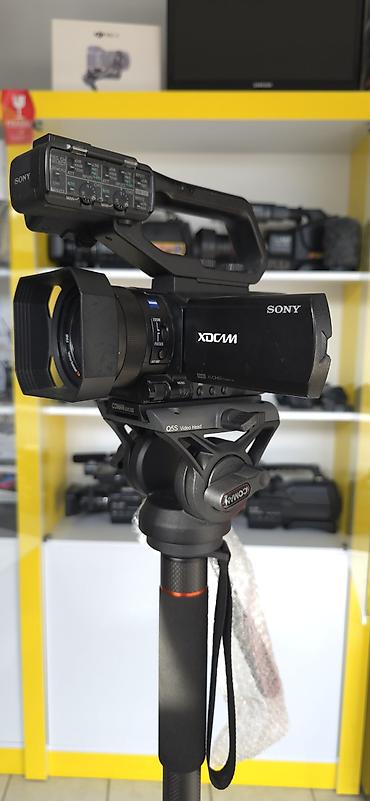 Sony XDCAM X70 peşəkar videokamera + COMAN Q5S video başlıq və karbon