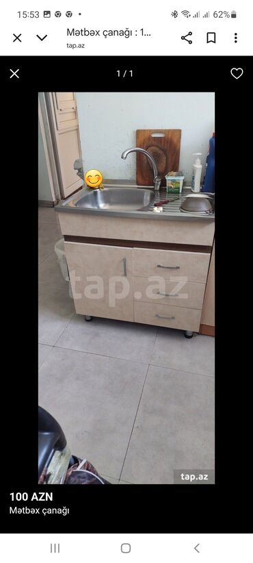 Restoran mebeli: Məhsul: Mətbəx mebeli və avadanlıqları komplekti Təsvir: - Şüşəli — 5