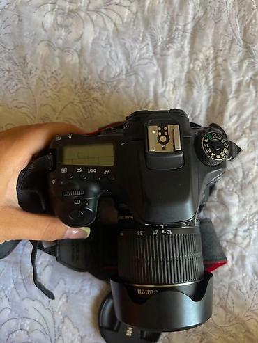 Fotokameralar: Real alıcıya endirim var Canon 80D EOS DSLR fotoaparat dəsti - — 2