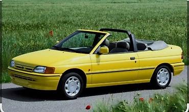 escort: Запчасти на Ford Escort Cabriolet 1990, 1.6 Требуются следующие — 1
