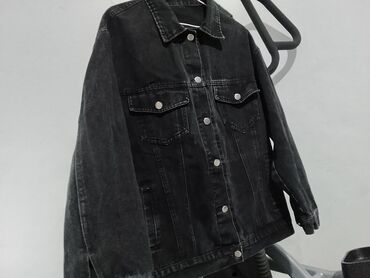 button куртки цена: Джинсовая куртка, Классическая модель, Осень-весна, L (EU 40)