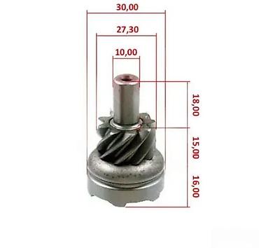 servis abs: Pogonski zupčanik za uljnu pumpu – dimenzionisan Opis: - Metalni — 1